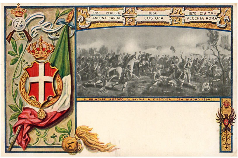 La battaglia di Custoza del 24 giugno 1866