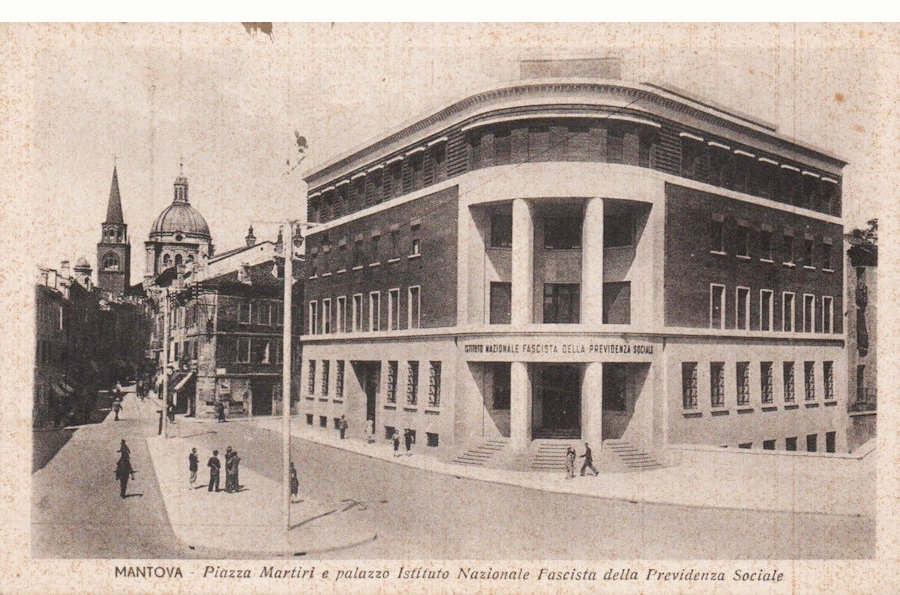 Mantova, Piazza Martiri nel 1940